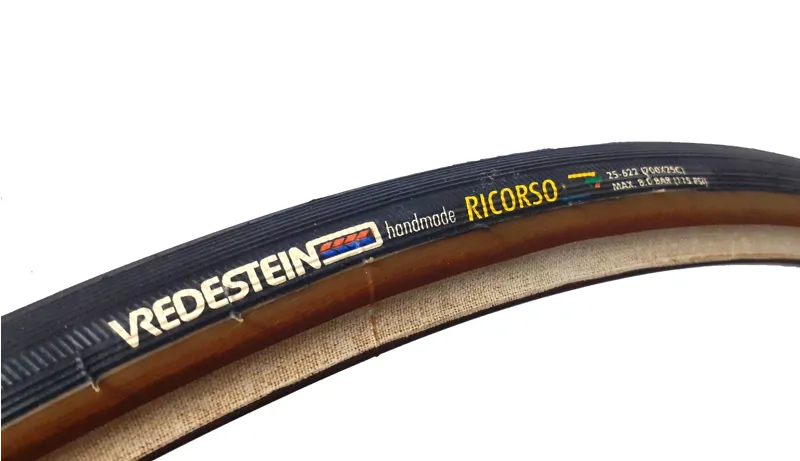 Vredestein Ricorso 25c Wire Bead Road Tyre in Tan Sidewalls-1